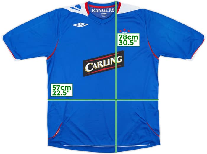 2006-07 Rangers Home Shirt - 5/10 - (L)