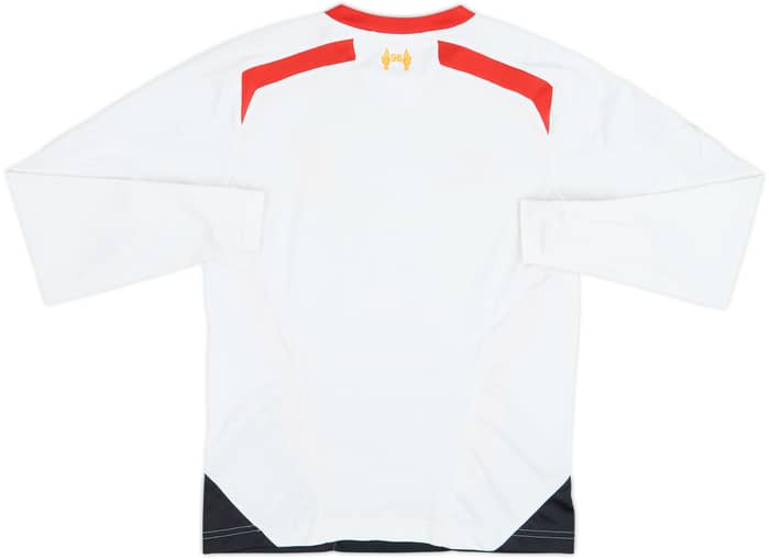 2013-14 Liverpool Away L/S Shirt - 6/10 - (M.Boys)
