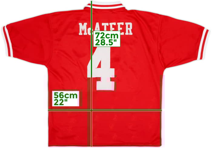 Camiseta de local del Liverpool 1996-98 McAteer #4 - 6/10 - (L)