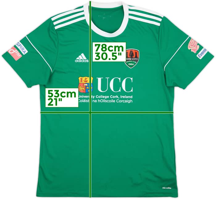 2018-19 Cork City Home Shirt - 7/10 - (L)