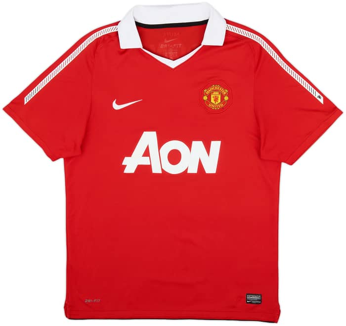 2010-11 Manchester United Home Shirt Rooney #10 - 6/10 - (M)