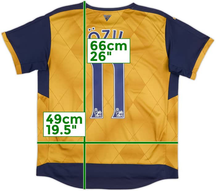 2015-16 Arsenal Away Shirt Ozil #11 - 8/10 - (S)