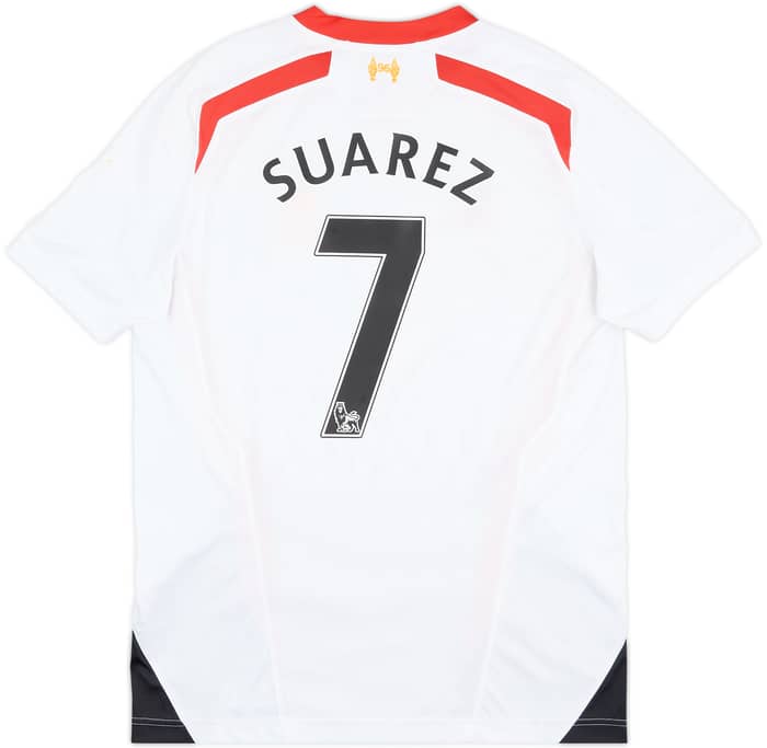 2013-14 Liverpool Away Shirt Suarez #7 - 6/10 - (M)