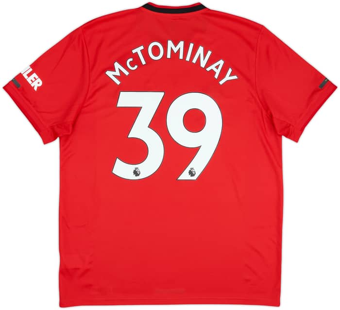2019-20 Manchester United Home Shirt McTominay #39 - 10/10 - (XL)
