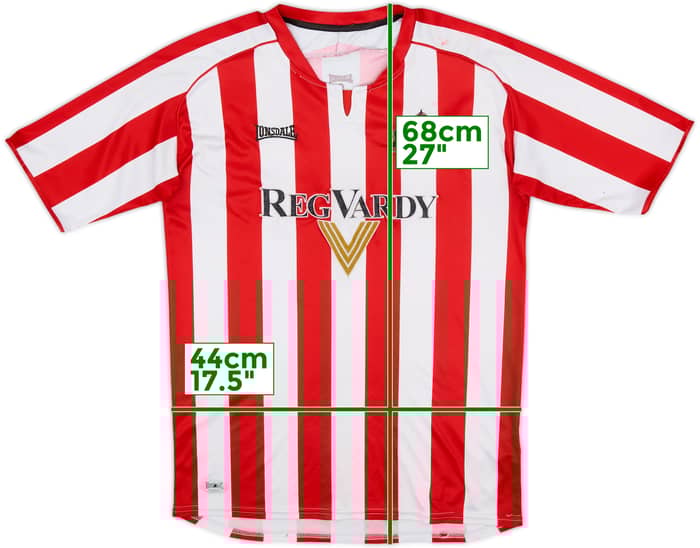 2005-07 Sunderland Home Shirt - 5/10 - (M)