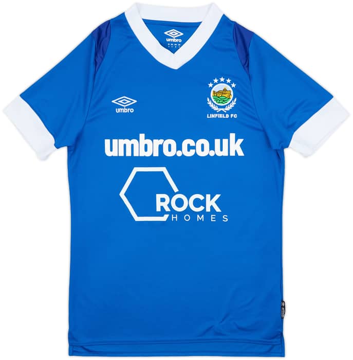 2011-12 Linfield Home Shirt #10 - 8/10 - (S)