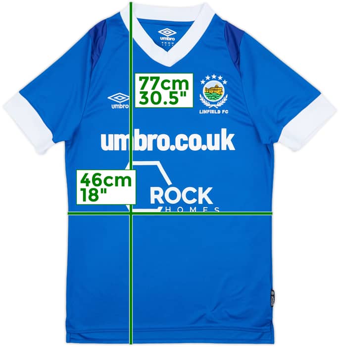 2011-12 Linfield Home Shirt #10 - 8/10 - (S)