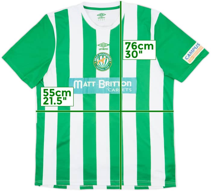 2019 Bray Wanderers Home Shirt - 5/10 - (XL)