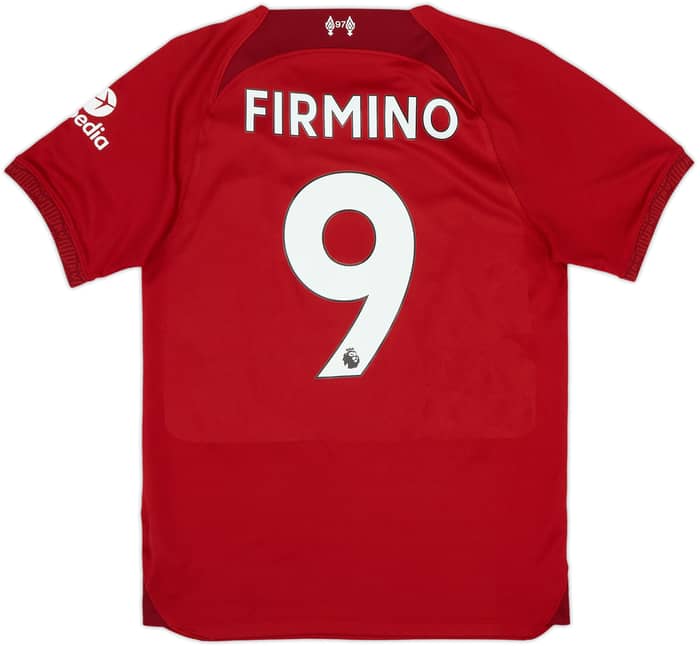 2022-23 Liverpool Home Shirt Firmino #9 - 8/10 - (S)