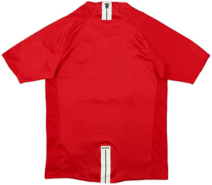 2007-09 Manchester United Home Shirt - 6/10 - (L.Boys)