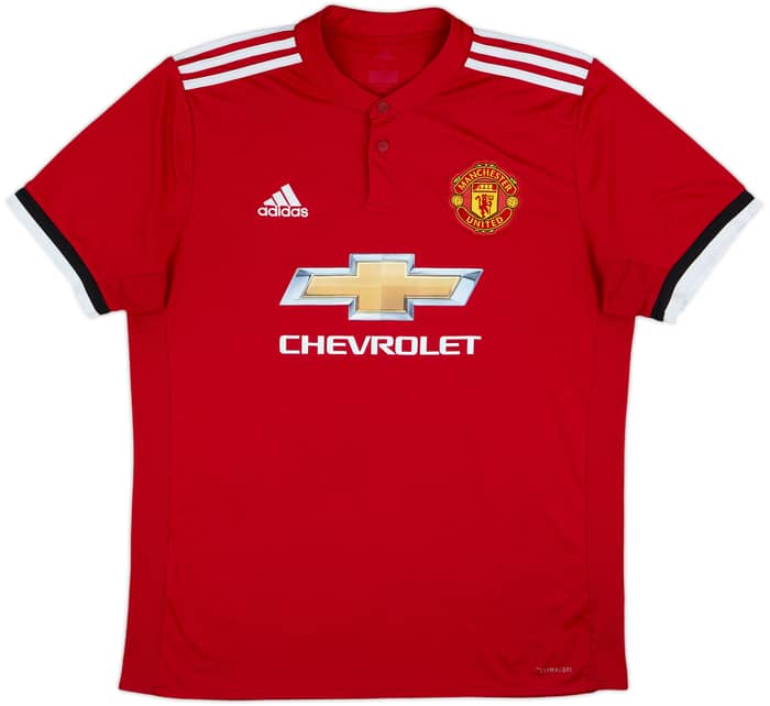 2017-18 Manchester United Home Shirt Ibrahimovic #10 - 6/10 - (L)