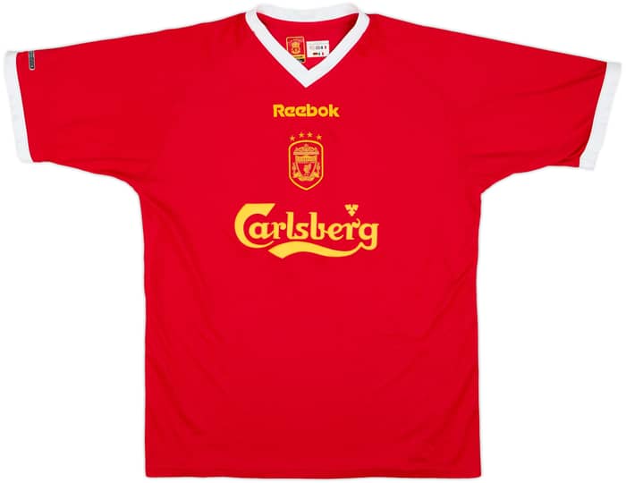 2001-03 Liverpool CL Shirt Owen #10 - 8/10 - (M)