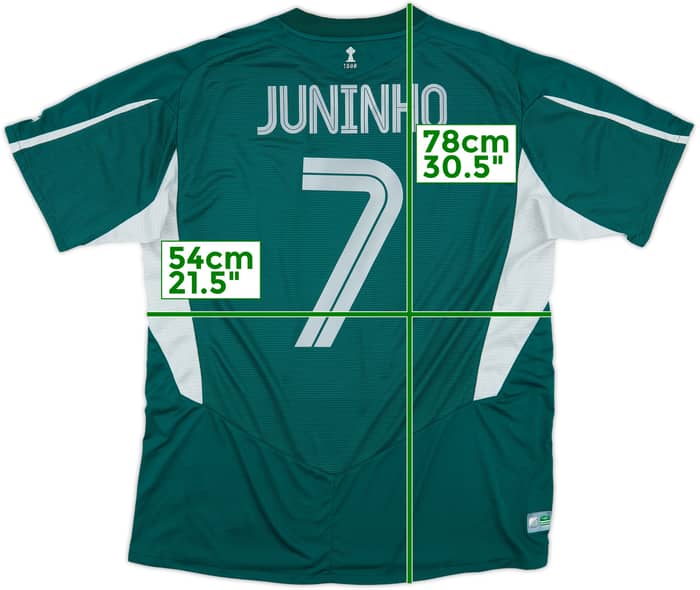 2004-05 Celtic Away Shirt Juninho #7 - 8/10 - (XL)