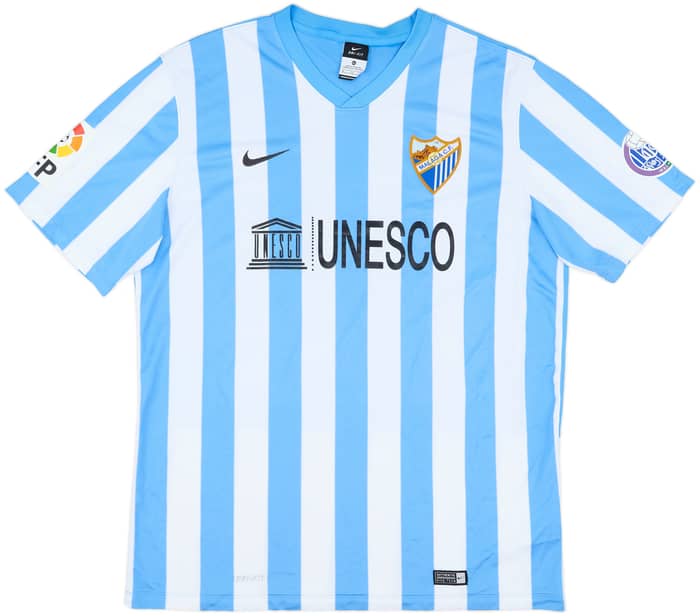 2014-15 Malaga Home Shirt - 7/10 - (XL)