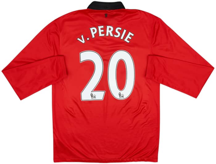 2013-14 Manchester United Home L/S Shirt V.Persie #20 - 6/10 - (M)