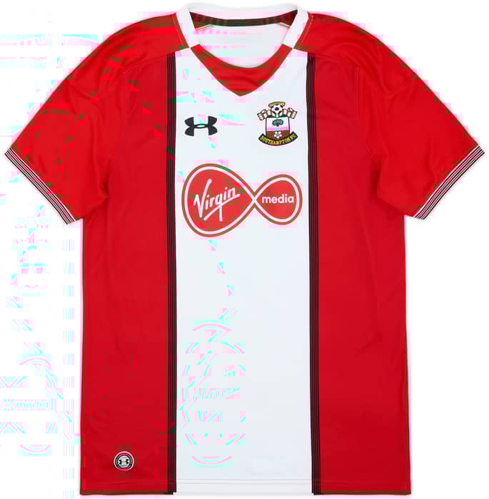 2017-18 Southampton Home Shirt Virgil #17 - 9/10 - (XL.Boys)