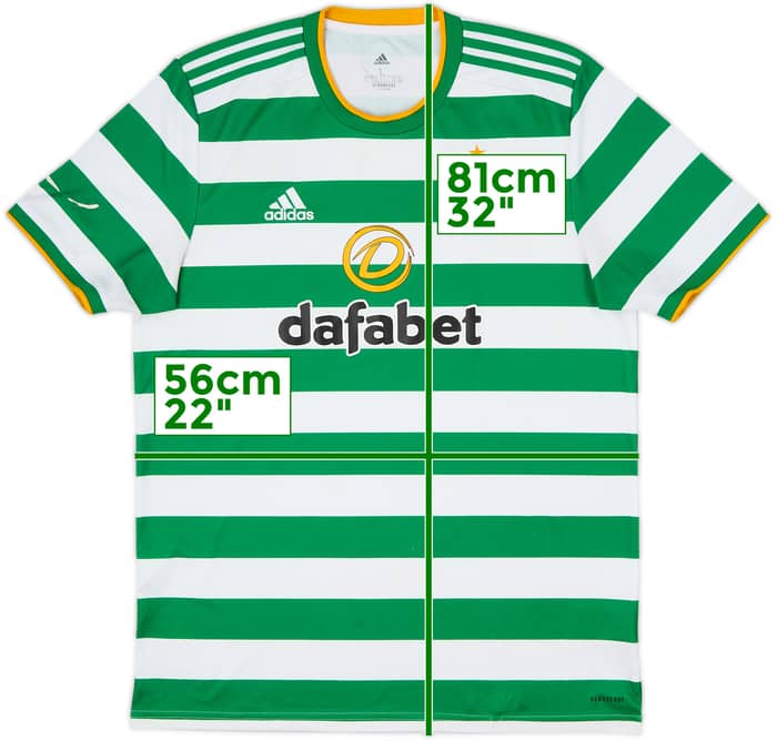 2020-21 Celtic Home Shirt - 5/10 - (L)