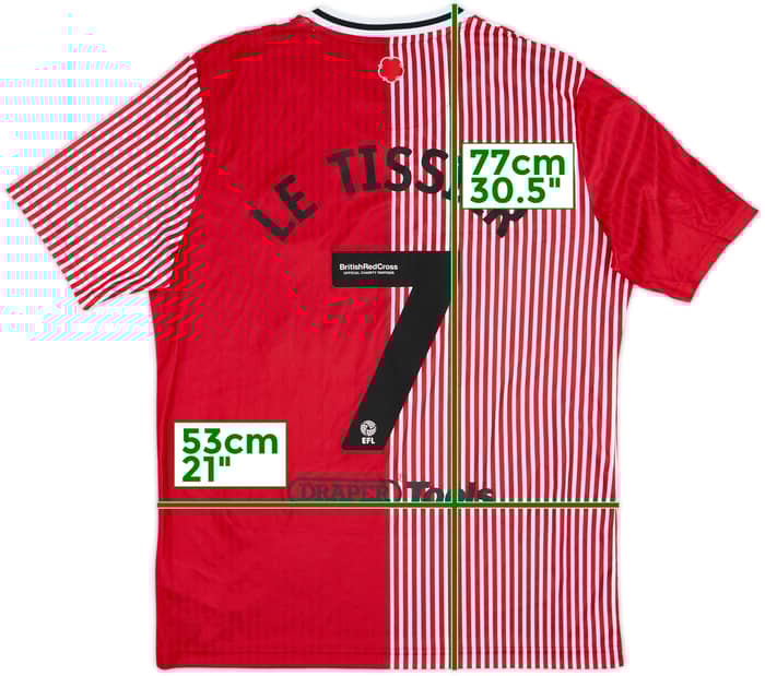 2023-24 Southampton Home Shirt Le Tissier #7 - 9/10 - (L)