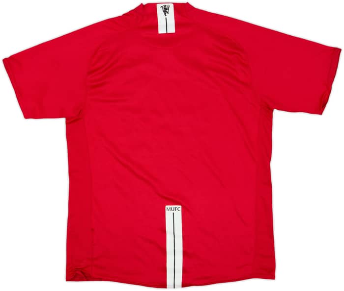 2007-09 Manchester United Home Shirt - 4/10 - (M)