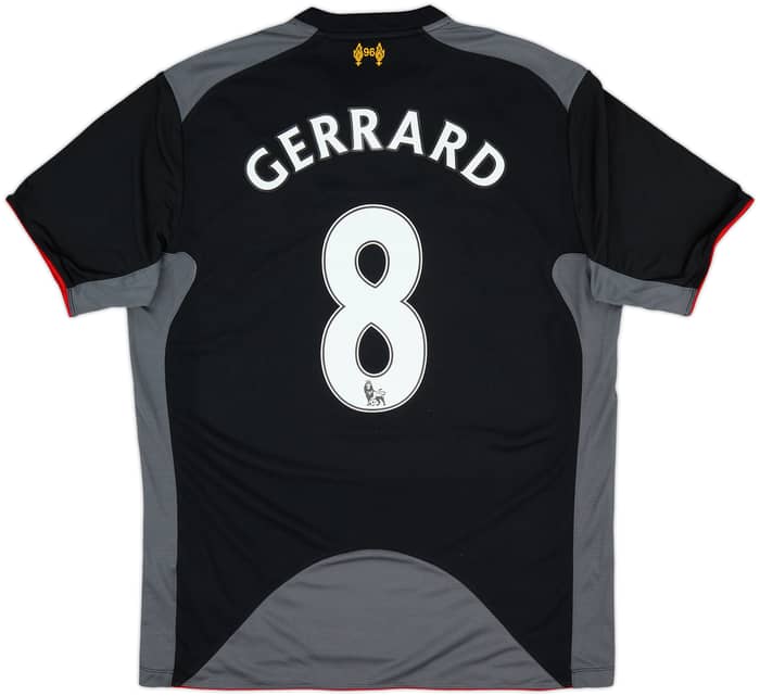 2012-13 Liverpool Away Shirt Gerrard #8 - 6/10 - (L)