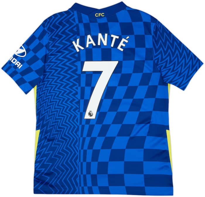 2021-22 Chelsea Home Shirt Kante #7 - 10/10 - (L)