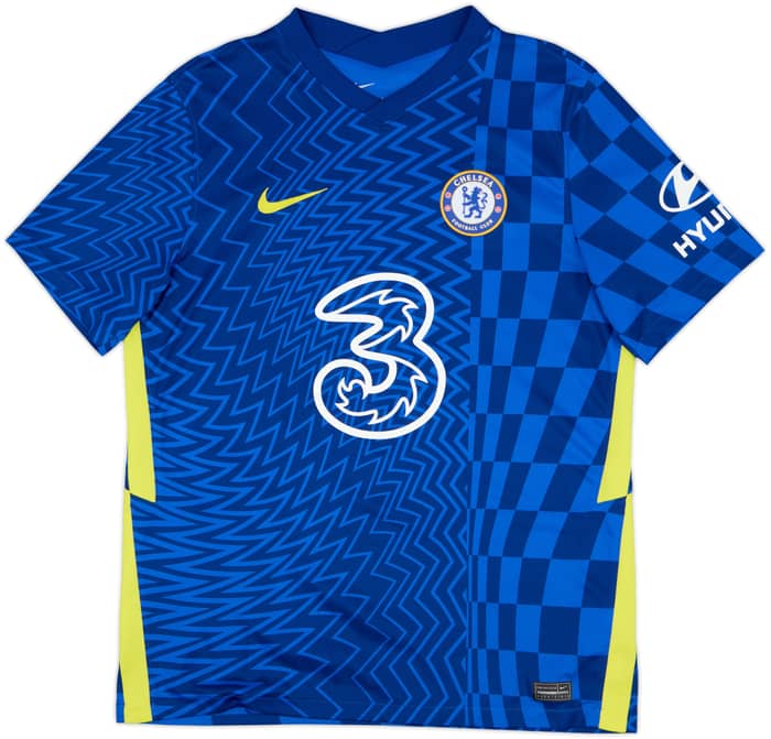 2021-22 Chelsea Home Shirt Kante #7 - 10/10 - (L)
