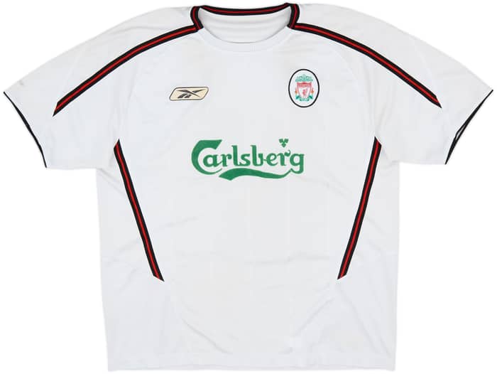 2003-04 Liverpool Away Shirt Gerrard #17 - 5/10 - (L)