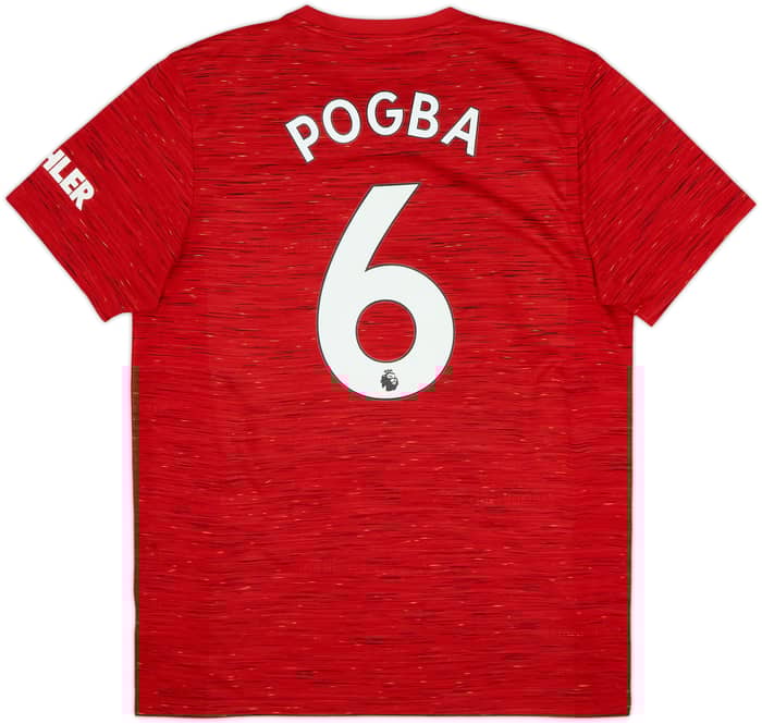 Camiseta de local del Manchester United 2020-21 Pogba #6 - 9/10 - (L)