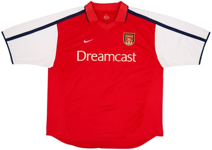 2000-02 Arsenal Home Shirt Henry #14 - 8/10 - (XXL)