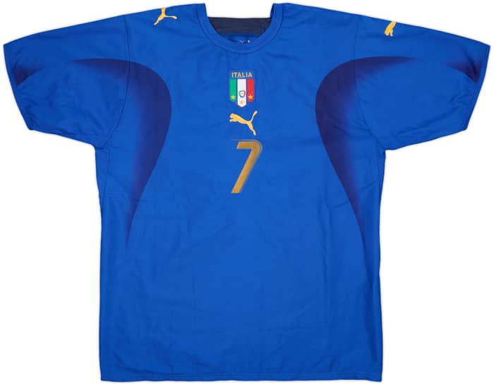 2006 Italy Home Shirt Del Piero #7 - 7/10 - (XL)