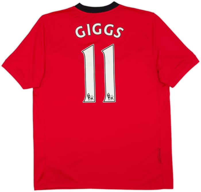 2009-10 Manchester United Home Shirt Giggs #11 - 7/10 - (M)
