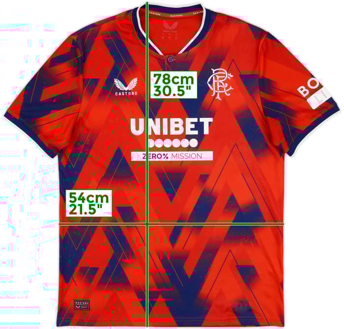2023-24 Rangers Fourth Shirt - 8/10 - (L)