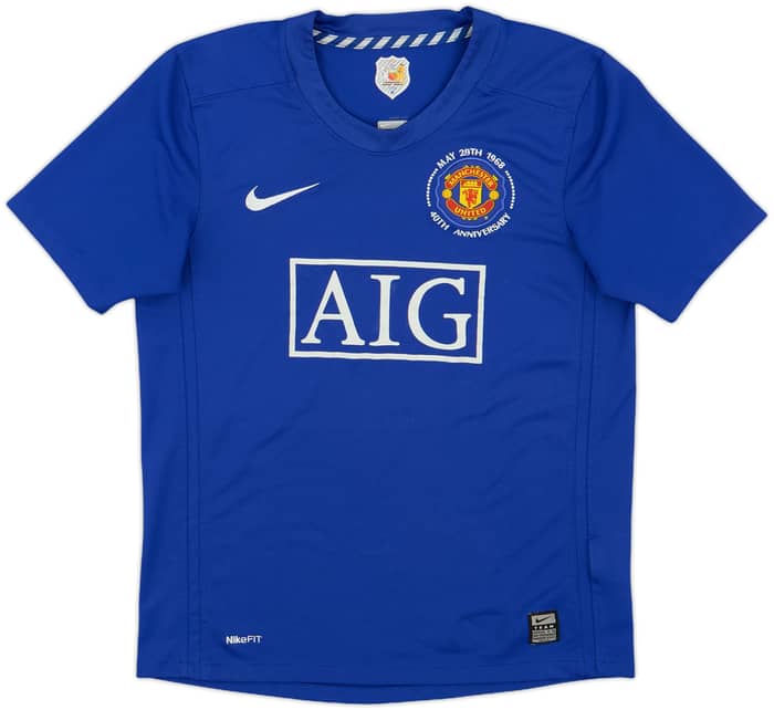 2008-09 Manchester United Third Shirt - 7/10 - (L.Boys)