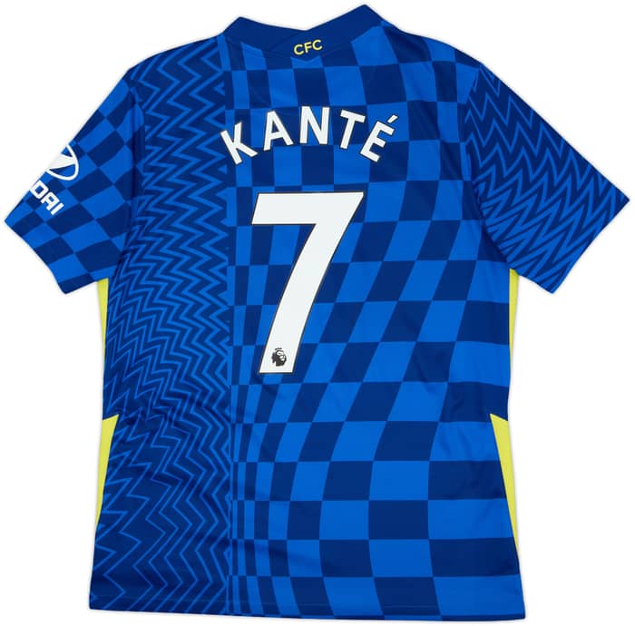 2021-22 Chelsea Home Shirt Kante #7 - 10/10 - (L)