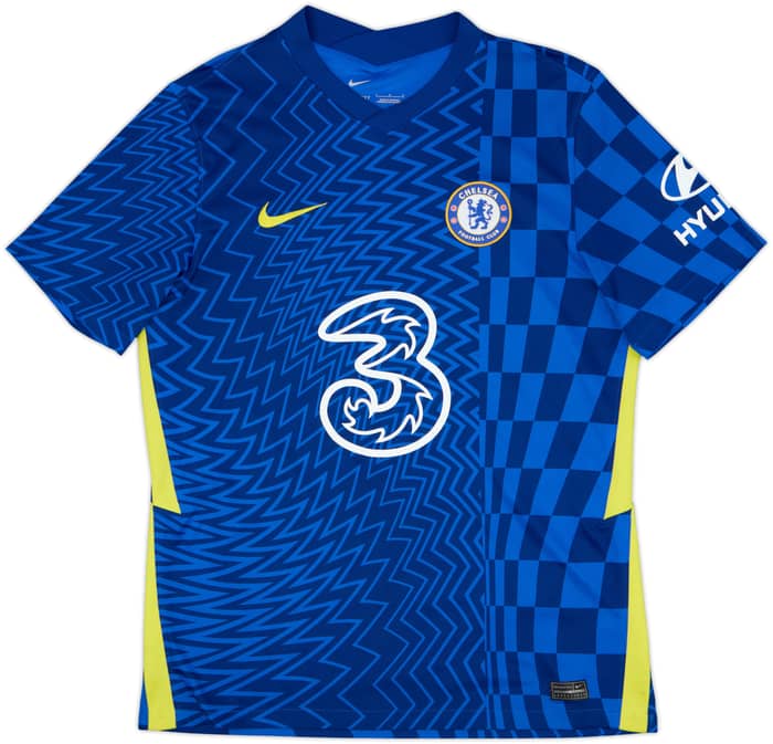 2021-22 Chelsea Home Shirt Kante #7 - 10/10 - (L)