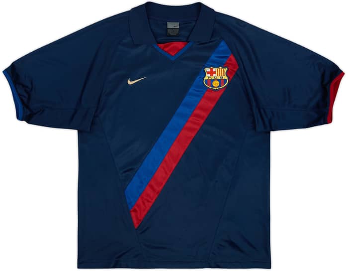 2002-03 Barcelona Basic Away Shirt Riquelme #10 - 8/10 - (M)