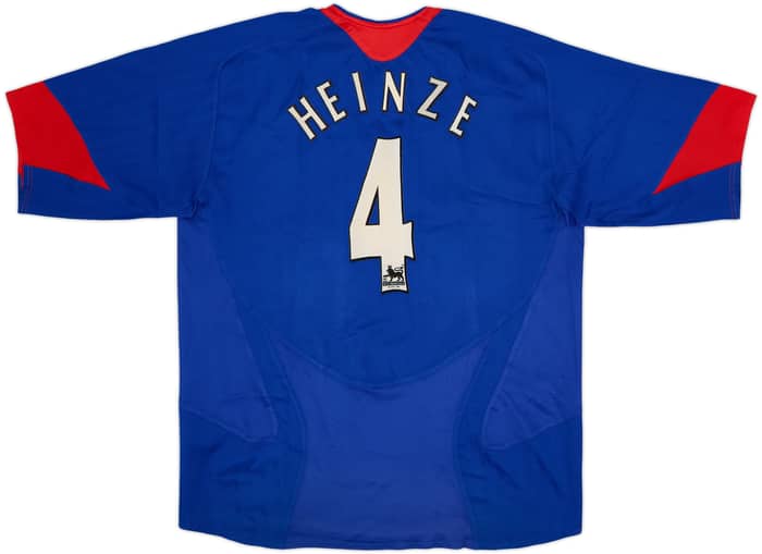 2005-06 Manchester United Away Shirt Heinze #4 - 6/10 - (L)