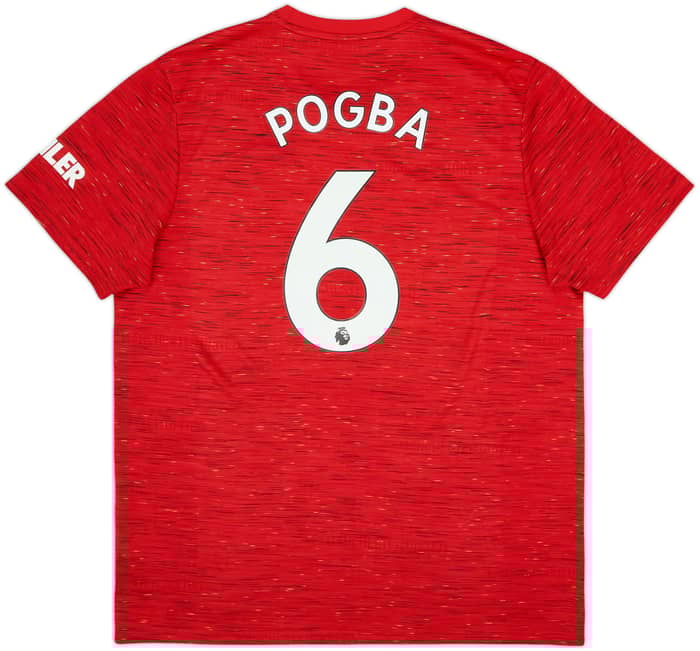 Camiseta de local del Manchester United 2020-21 Pogba #6 - 9/10 - (XL)