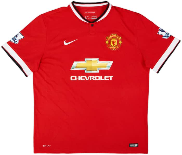 2014-15 Manchester United Home Shirt Falcao #9 - 8/10 - (XL)