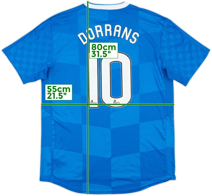 2016-18 Rangers Home Shirt Dorrans #10 - 9/10 - (L)