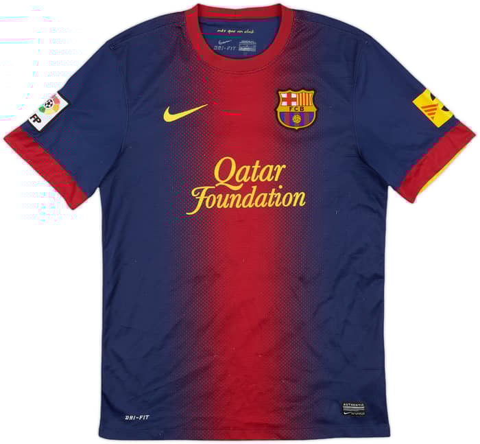 2012-13 Barcelona Home Shirt Messi #10 - 7/10 - (S)