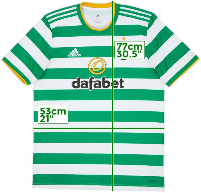 2020-21 Celtic Home Shirt - 5/10 - (L)