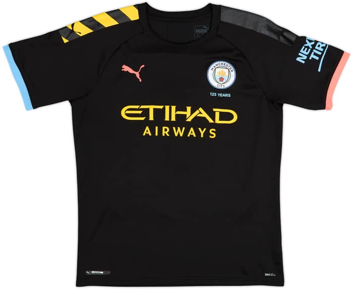 Camiseta de visitante del Manchester City 2019-20 Kun Aguero #10 - 9/10 - (M)