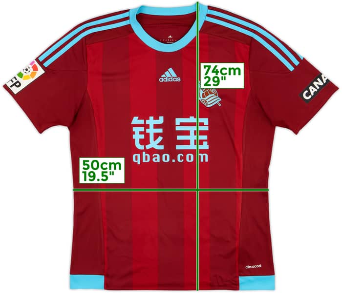 2015-16 Real Sociedad Away Shirt - 8/10 - (M)