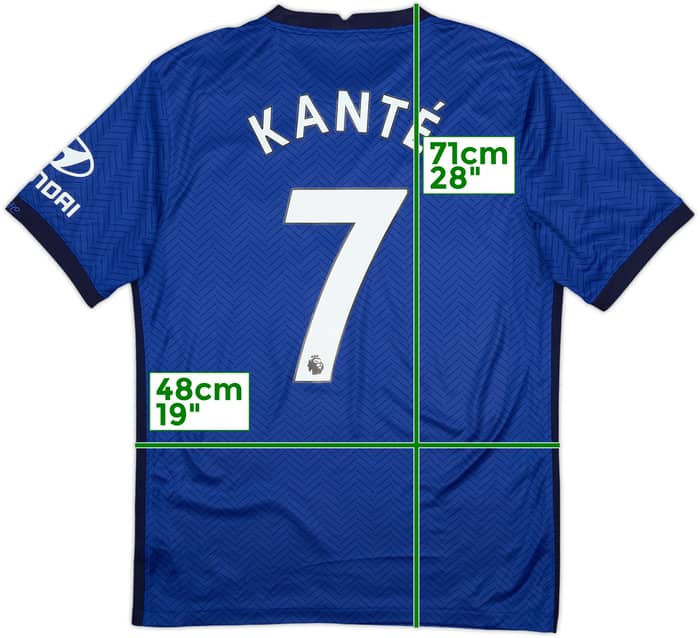 2020-21 Chelsea Home Shirt Kante #7 - 9/10 - (M)