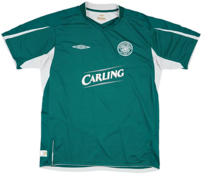2004-05 Celtic Away Shirt Juninho #7 - 7/10 - (L)