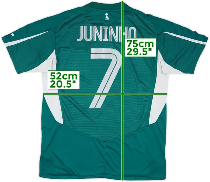 2004-05 Celtic Away Shirt Juninho #7 - 7/10 - (L)