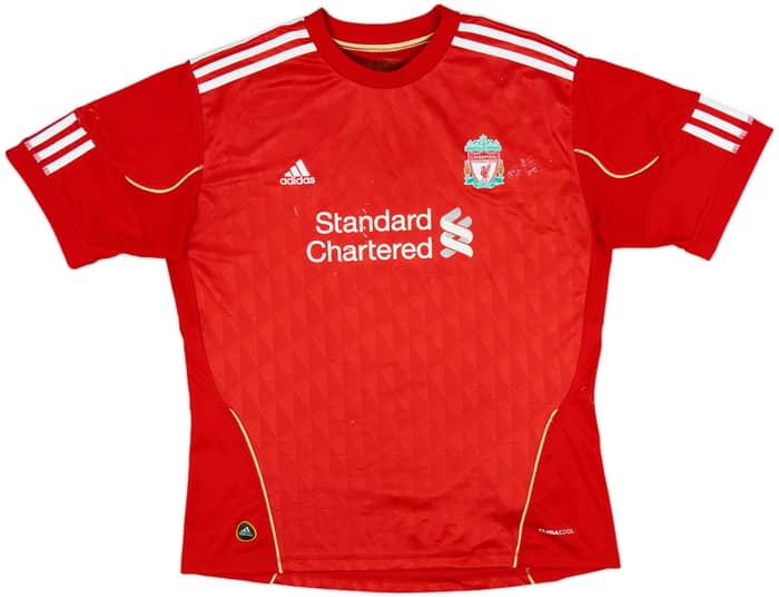 2010-12 Liverpool Home Shirt Gerrard #8 - 5/10 - (Women's L)