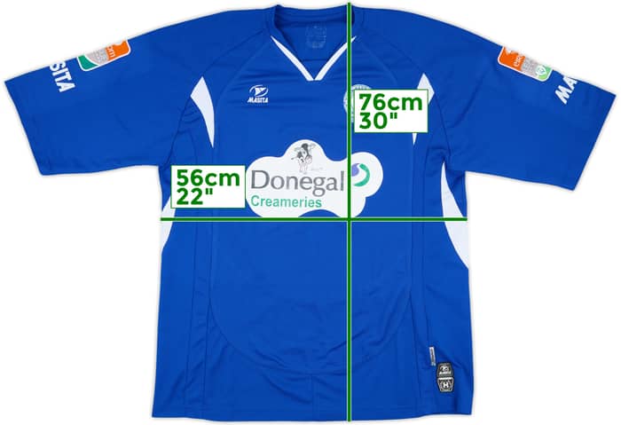 2008 Finn Harps Match Issue Home Shirt #16