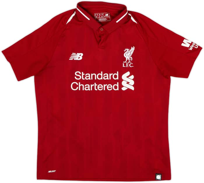 Camiseta de local del Liverpool 2018-19 Firmino #9 - 9/10 - (XL Niños)